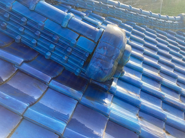 化粧棟の鬼がズレている